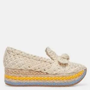 1HR SALE NEW Dolce Vita Jaka Sneakers Circus Raffia